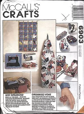 6903 UNCUT Vintage McCalls Sewing Pattern Sewing Accessories Pin Cushion Covers • $4.96