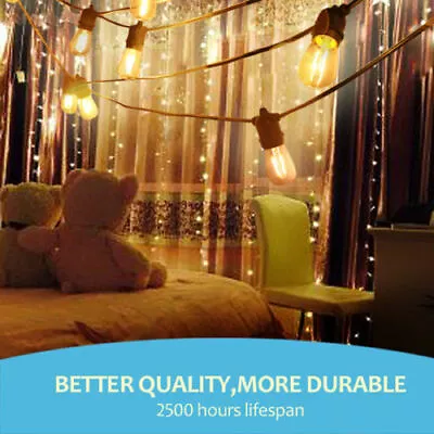 10-100m LED Festoon String Lights Light Wedding Party Christmas Waterproof Outdo • $209.99