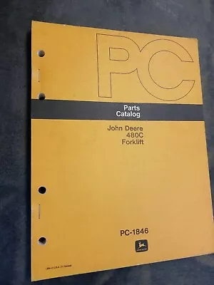 John Deere 480C Forklift Parts Catalog  • $23.33