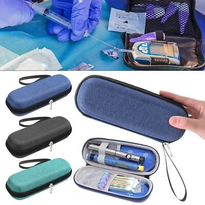 Thermal Insulated Insulin Cooling Bag Medicla Cooler Travel Case Pill Protector • £5