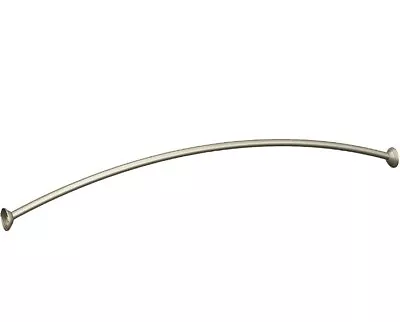 Moen CSR2165BN Curved Shower Rods Brushed Nickel 5' Curved Shower Rod • $26.70