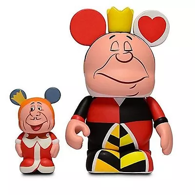 New Disney Vinylmation Alice In Wonderland Queen Of Hearts 3   & King 1 1/2  • $31.25