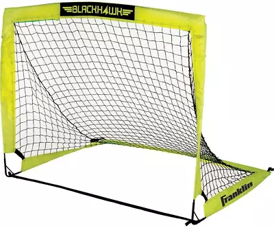 Franklin Sports Blackhawk Backyard Soccer Goal - Portable Pop Up Soccer Nets - Y • $29.23