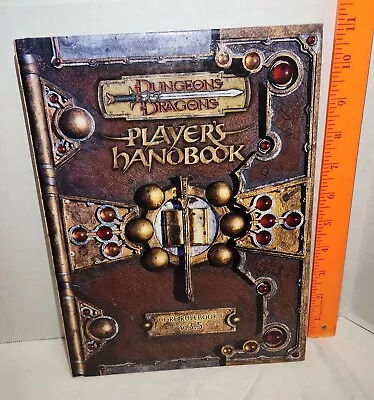 Dungeons & Dragons Player's Handbook Core Rulebook I Hardcover Version 3.5 2003 • $75