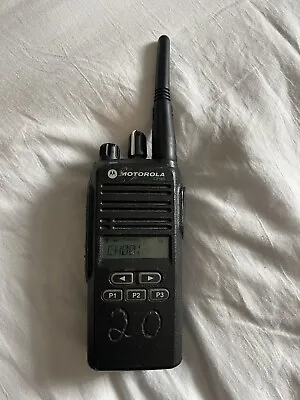 Motorola CP185 Radio  Two Way Radio AAH03RDF8AA7AN With Antenna • $100