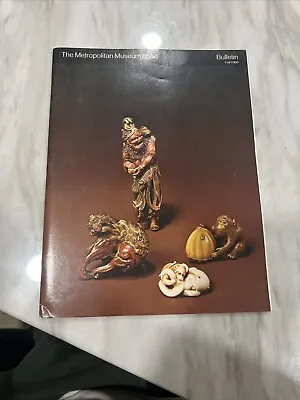 The Small Sculptures Of Japan - The Metropolitan Museum Of Art Bulletin (W2) • $15