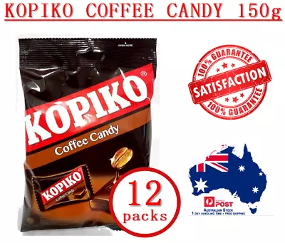 NEW 12 Pack KOPIKO Oiginal Real Coffee Candy Rich Coffee 12x150g + Free Shipping • $39.50