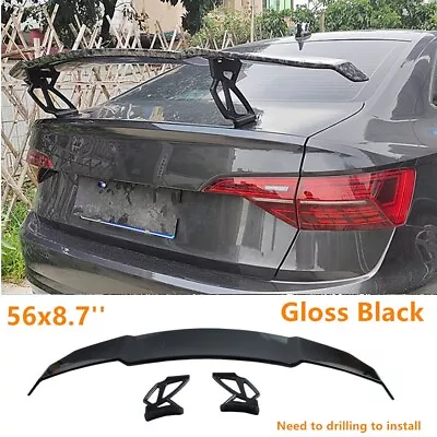 For Nissan Toyota VW Volvo Painted Trunk Spoiler Wing V-Style Universal 56x8.7'' • $99.98