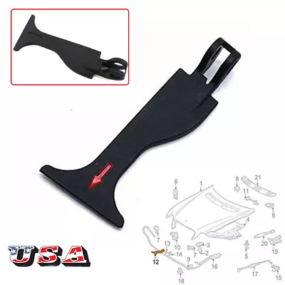 $5.53 • Buy NEW For Mercedes W203 C230 C240 C320 Hood Release Handle Front Grille 2038870427