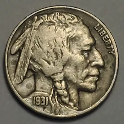 Nicer Low Mintage 1931 S Buffalo Head Nickel • $1