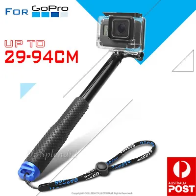 $18.95 • Buy GoPro Monopod Mount Handle Selfie Stick Telescopic Go Pro Hero 10 9 8 7 6 5 4 3