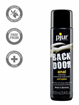 New Pjur Back Door Silicone Based Anal Glide Lubricant Lube W/ Jojoba 100 Ml • $24.99