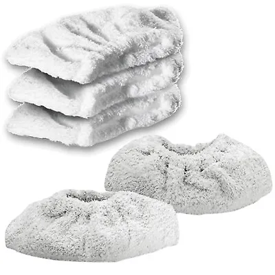 Cover Pads For KARCHER SC1020 Steam Cleaner Terry Cloth Tool Cleaning Pad X 5 • £12.07