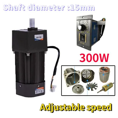 300W Adjust Speed Electric Variable Adapter Motor Gear Box Controller 110V/220V • $235.99