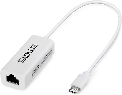 Micro USB To RJ45 Ethernet Adapter Dongle Wired LAN Connection • $18.26