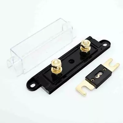 NEW Car Audio ANL Fuse Holder 0/2/4 Gauge AWG IN & OUT Inline Fuse Block 80 AMP • $5.99