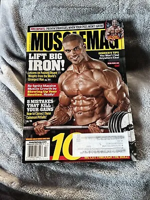 Musclemag Body Building Magazine February 2013  Issue • $10