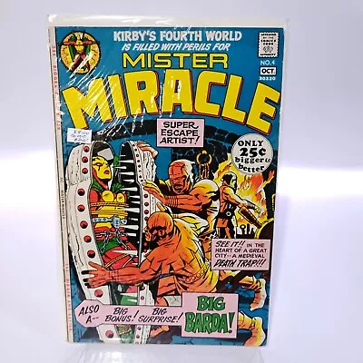 Mister Miracle 4 FVF 1st App BIG BARDA! Fourth World Kirby 1971 DC Comics • $74