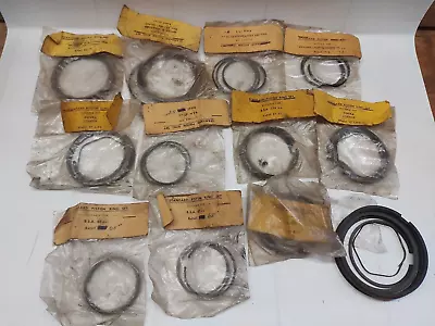 Job Lot Of New Old Stock Piston Rings Some BSA / Villiers / Briggs And Stratton. • $29.60