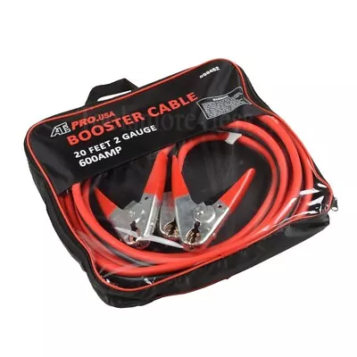 ATE Professional Booster Cables 20 Feet 2 Gauge 600 AMP • $36.99