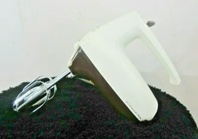 Vintage Sunbeam 3-11 Mixmaster Hand Mixer White Tested Working • $7.37