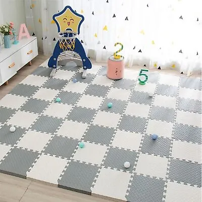 20X Large Soft Foam Kids Floor Mat Jigsaw Tiles Interlocking Garden BBQ Play Mat • £12.95