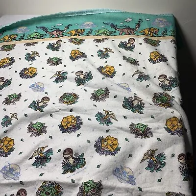 VTG Land Before Time Twin Fleece Throw Blanket Bedding *with Flaws* • $59