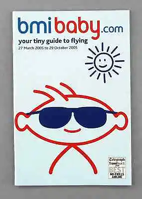 £14.95 • Buy Bmi Baby Airline Timetable Summer 2005