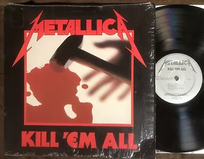 METALLICA Kill 'Em All - 1983 True 1st Press Megaforce LP BEAUTIFUL EX IN SHRINK • $429.99