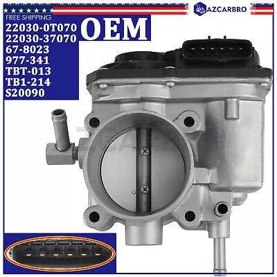 $115.96 • Buy For 2009-2010 Toyota Corolla Throttle Body Cardone 41134DW 1.8L 4 Cyl