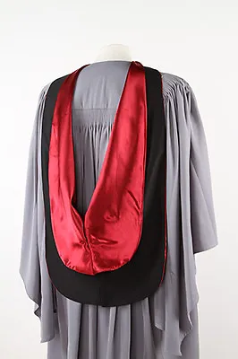 University Academic Hood - Free P&P - Graduation Gown Accessory-10 Colours+ • £19.95
