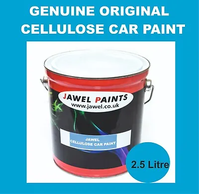 Cellulose Car Paint  2.5lt Genuine Cellulose Paint Ford Olympic Blue  XSC0886 • £123.61