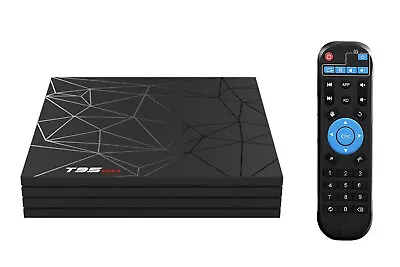 T95 Max Android 9.0 TV Box Quad Core 4GB RAM 32/64GB ROM HD 6K Media Player • £189.99