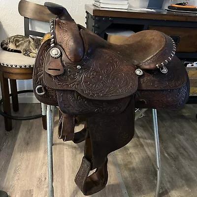 **Vintage**Comal** Western Equitation Saddle • $650