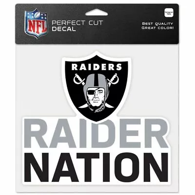 Las Vegas Raiders Perfect Cut Car Window Decal 8 Raider Nation • $10