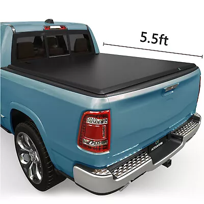 5.5 Ft Bed Tonneau Cover Soft Tri-fold For 2004-2014 Ford F150 F-150 Truck • $129.99