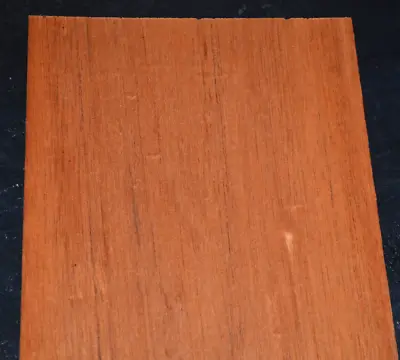 Honduran Mahogany Raw Wood Veneer Sheet 7 X 53 In 1/42nd               3K4666-99 • $9.99