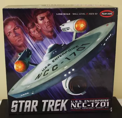Polar Lights 2012 Star Trek USS Enterprise NC-1701  Model Kit 1:350 Scale • $149.99