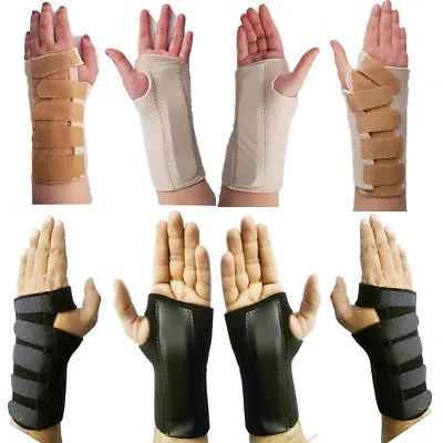 £5.29 • Buy NHS Hand Wrist Brace Support Adjustable Carpal Tunnel Splint Arthritis S M L XL