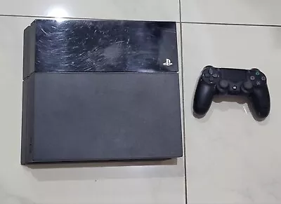 Sony Playstation 4 PS4 Game Console In Black FOR PARTS/UNTESTED • $99