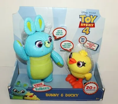 Disney Pixar Toy Story 4 Bunny & Ducky True Talkers Brand New Mattel 2018 • $29.99