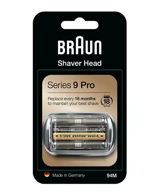 New Braun Series 9 94M Cassette Shaver Replacement Part Silver • $95