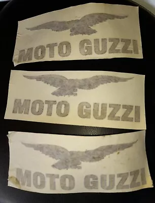 Moto Guzzi Tank And Side Panel Decals - Stickers • $10.10