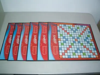 Lot Of 6 Scrabble Boards 2007 Hasbro - Mint / Unused • $11.95