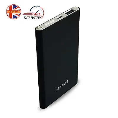 5000mAh Ultra Slim Power Bank USB External Portable Charger For Mobile Phone • £7.99