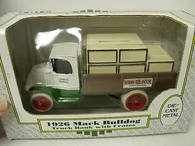 Ertl1:38 Replica1926 Mack Bulldog Crate Truck Bank Winn Dixie New Condw/box • $3.49