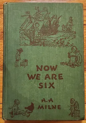 $8.98 • Buy Now We Are Six HC Children's Book A.A. Milne 1939