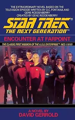 Encounter At Farpoint By David Gerrold (English) Paperback Book • $39.40