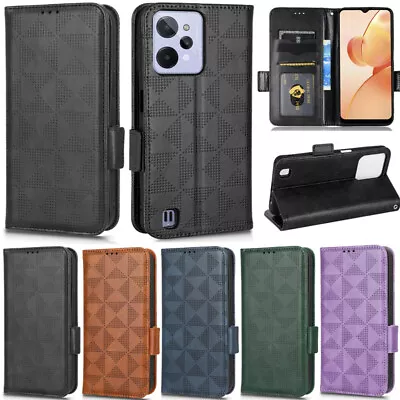 Retro Wallet Flip Cover Case For Oppo A96 A76 A57 A77 A57S A77s A97 A78 A17 A74 • $20.89