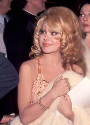 Entertainer Charo At The 34th Annual Golden Globe Awards On Januar- Old Photo 1 • $9